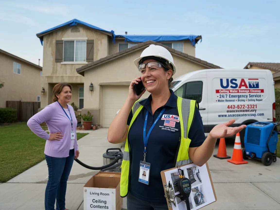 Ceiling Water Damage Restoration Sloan, NV FAQs